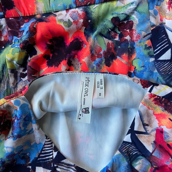 Multi-colour floral a-line dress - Picture 5 of 5